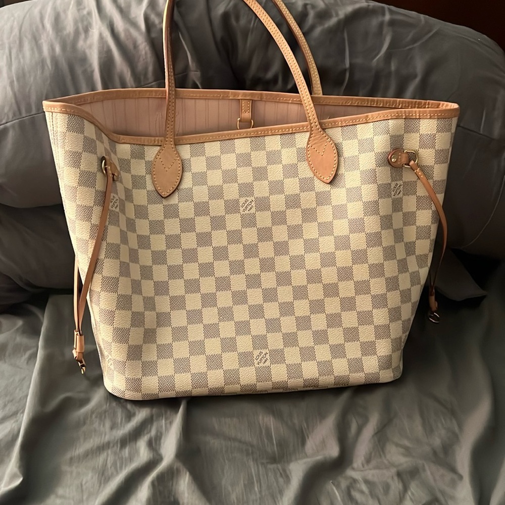 Louis Vuitton real neverfull MM